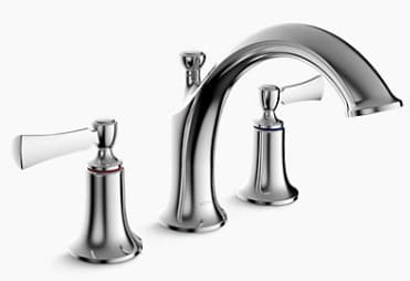 Vòi bồn tắm gắn bồn Mỹ Kohler Elate K-75521T-CP