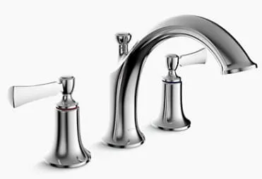 Vòi bồn tắm gắn bồn Mỹ Kohler Elate K-75521T-CP