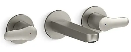 Vòi Lavabo Nóng Lạnh Âm Tường Mỹ Kohler Accliv K-33067T-4-BN