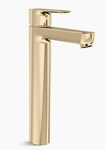 Vòi chậu rửa 1 lỗ nóng lạnh thân cao Kohler July K-98421T-4-AF