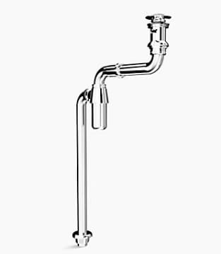 Xi phông chữ S thoát sàn kohler K-7382T-CP