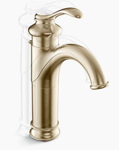 Vòi chậu rửa 1 lỗ nóng lạnh Kohler Fairfax K-12184T-B-AF
