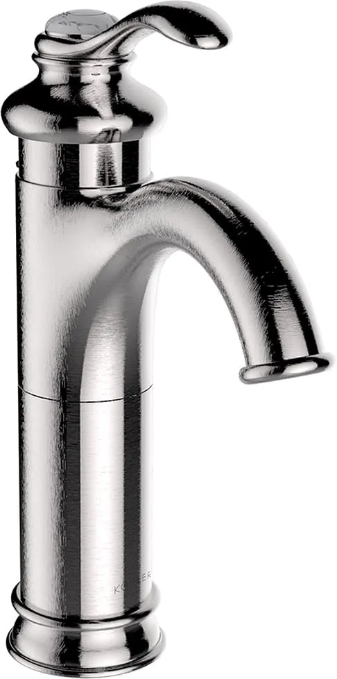 Vòi chậu rửa 1 lỗ nóng lạnh Kohler Fairfax K-12184T-B-BN