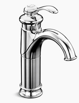 Vòi chậu rửa 1 lỗ nóng lạnh Kohler Fairfax K-12184T-B-CP
