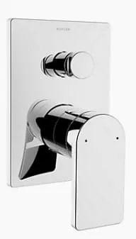 Mặt nạ sen và vòi bồn tắm Kohler Composed K-73108T-B4-SN