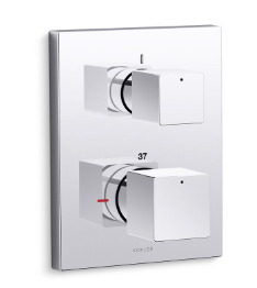 Mặt nạ sen và vòi bồn tắm cảm biến nhiệt Kohler Modulo K-99730T-9-CP