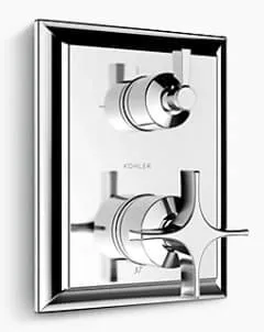 Mặt nạ sen và vòi bồn tắm cảm biến nhiệt Kohler Modulo K-99966T-3S-2MB