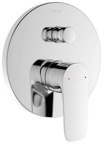 Mặt nạ sen và vòi bồn tắm âm tường Kohler Composed K-99721T-B4-PGD