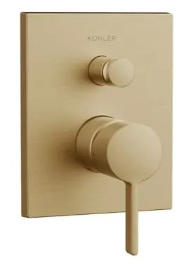 Mặt nạ sen và vòi bồn tắm âm tường Kohler Composed K-99723T-B4-BV