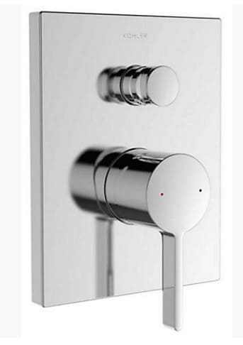 Mặt nạ sen và vòi bồn tắm âm tường Kohler Composed K-99723T-B4-PGD