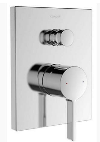 Mặt nạ sen và vòi bồn tắm âm tường Kohler Composed K-99723T-B4-SN