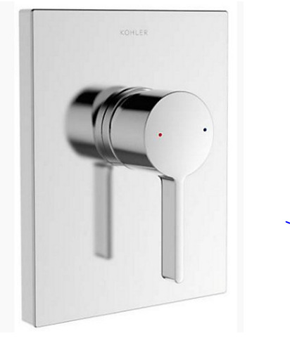 Mặt nạ sen vòi bồn tắm 1 chiều Kohler Modulo K-99724T-B4-BN