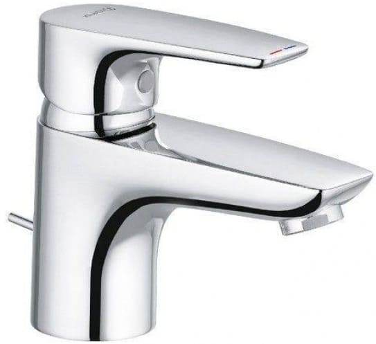 Vòi chậu rửa mặt nóng lạnh Kludi 343850575