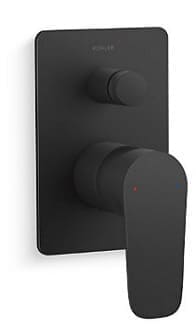 Mặt nạ điều khiển sen tắm âm tường 2 chiều Kohler K-26478T-4-BL