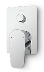 Mặt nạ điều khiển sen tắm âm tường 2 chiều Kohler K-26478T-4-CP