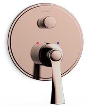 Mặt nạ điều khiển sen tắm âm tường 2 chiều Kohler K-26481T-4-RGD