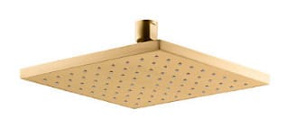 Đầu sen vuông gắn trần Kohler K-18360T-CL-RGD 