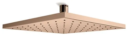 Đầu sen vuông gắn trần Kohler K-18361T-CL-RGD