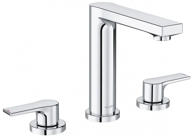 Vòi chậu rửa mặt nóng lạnh Kludi 483930565