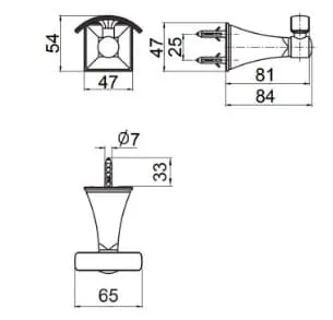 Móc treo quần áo Kohler Memoirs K-492T-CP