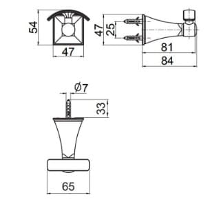 Móc treo quần áo Kohler Memoirs K-492T-RGD