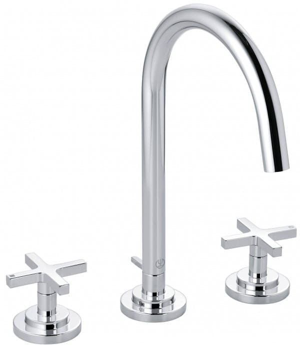 Vòi chậu rửa mặt nóng lạnh Kludi 201430520