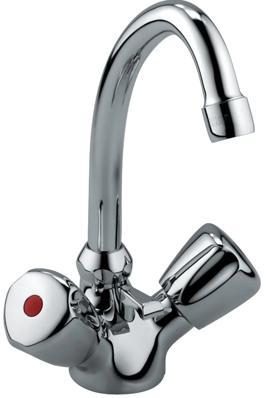Vòi chậu rửa mặt nóng lạnh Kludi 210620515