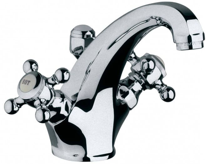 Vòi chậu rửa mặt nóng lạnh Kludi 510100520