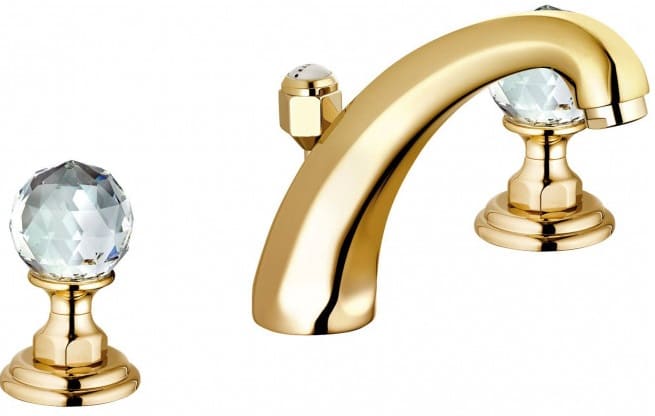 Vòi chậu rửa mặt nóng lạnh Kludi 5104345G4