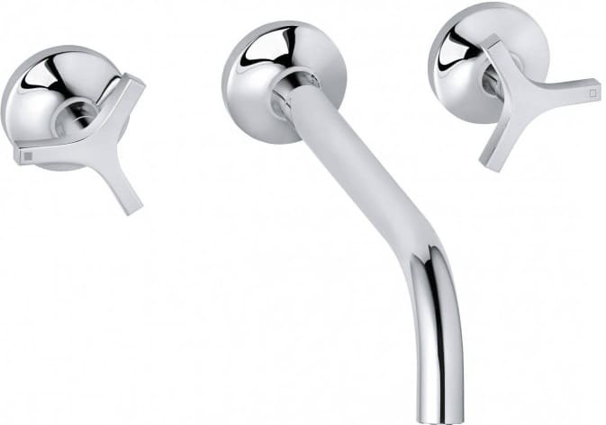 Vòi chậu rửa mặt nóng lạnh Kludi 201460539