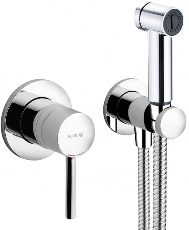 Vòi xịt vệ sinh nóng lạnh Kludi 389980576