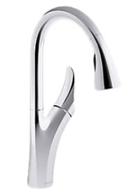 Vòi rửa bát đầu vòi kiểu dây rút Kohler Contra K-26448T-4-CP