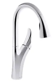 Vòi rửa bát đầu vòi kiểu dây rút Kohler Contra K-26448T-4-CP