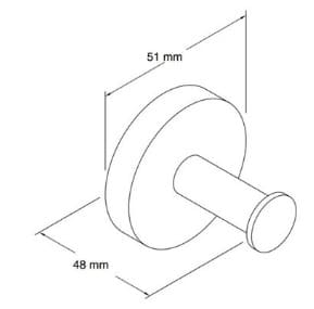 Móc treo gắn tưởng Kohler Elate K-27290-CP