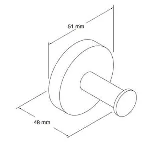 Móc treo gắn tưởng Kohler Elate K-27290-CP