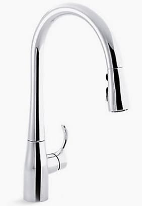 Vòi rửa bát Kohler Simplice K-596T-4-CP