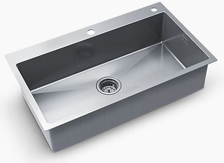 Chậu rửa chén 1 hố âm bàn Kohler Malleco K-21919T-2PD-NA