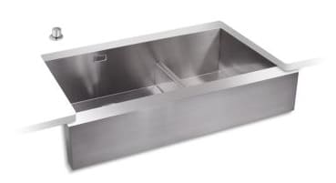 Chậu rửa chén 2 hố âm bàn Kohler Vault K-3945T-P-NA