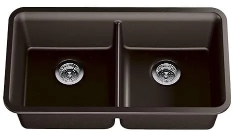 Chậu rửa chén 2 hố cân âm bàn KOHLER Cairn K-8199-CM2