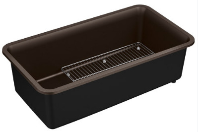 Chậu rửa chén 1 hố âm bàn kèm khay Kohler Cairn K-8206-CM2