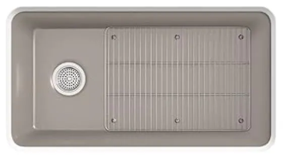 Chậu rửa chén 1 hố âm bàn kèm khay Kohler Cairn K-8206-CM3