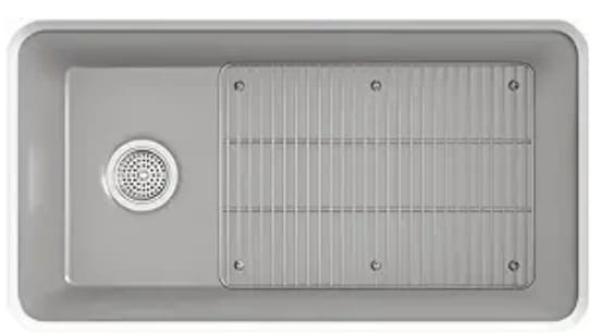 Chậu rửa chén 1 hố âm bàn kèm khay Kohler Cairn K-8206-CM4