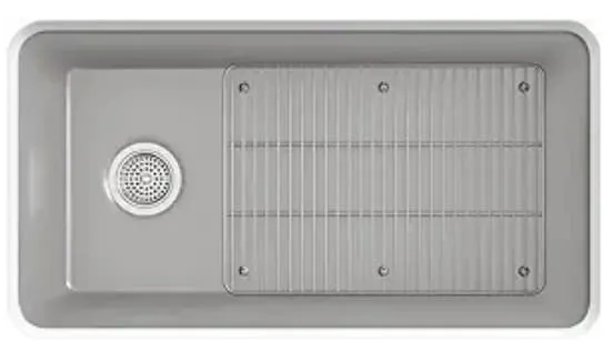 Chậu rửa chén 1 hố âm bàn kèm khay Kohler Cairn K-8206-CM4