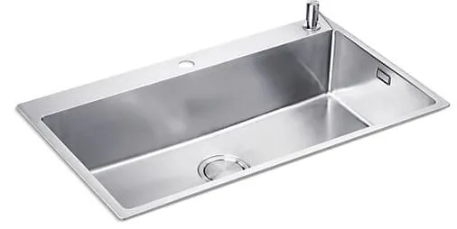 Chậu rửa chén 1 hố âm bàn Kohler Ladena K-23847T-2HD-NA
