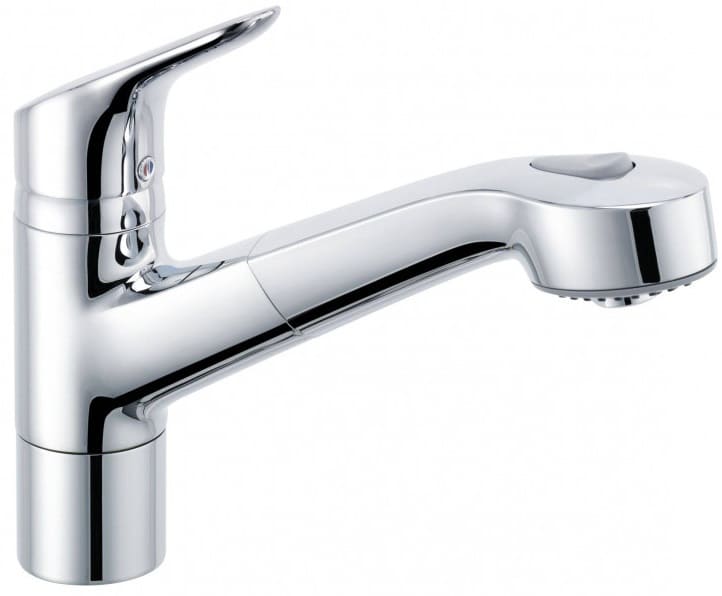 Vòi bếp nóng lạnh rút dây Kludi 335810575