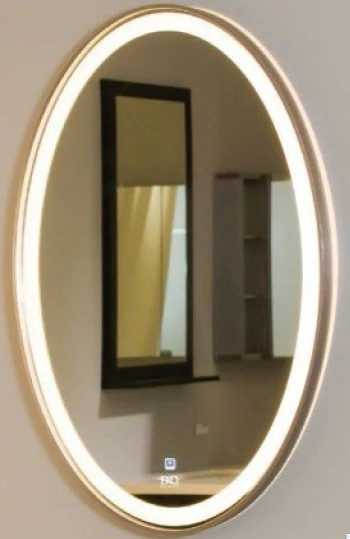 Gương đèn led hình ovan Đình Quốc ĐQ 99907 (500x700mm) viền nhôm