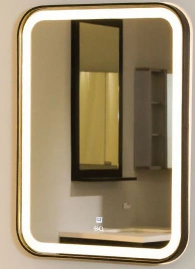 Gương đèn led hình chữ nhật Đình Quốc ĐQ 99905 (600x800mm) viền nhôm