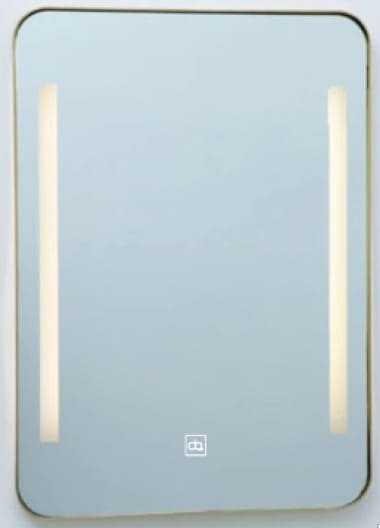 Gương đèn led hình chữ nhật Đình Quốc ĐQ 99902 (500x700mm) viền nhôm