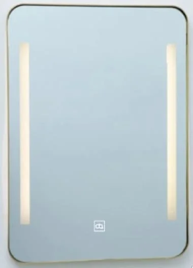 Gương đèn led hình chữ nhật Đình Quốc ĐQ 99902 (500x700mm) viền nhôm
