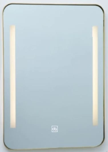 Gương đèn led hình chữ nhật viền nhôm Đình Quốc ĐQ 99902 (600x800mm)